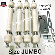 [BARU] FULLSET SIZE JUMBO / GAGANG PINTU RUMAH KERAMIK / HANDLE PINTU RUMAH MARMER GRANIT LONCENG