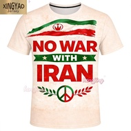 (xingyao)READY STOCK - SOLIDARITY WITH IRAN T-SHIRT IRAN TEE PRAY FOR IRAN VIRAL HOT SELLING BAJU JE