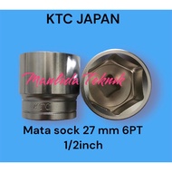 MATA KTC sock lock 27 mm 6PT 1/2 inch / KTC Japan B4-27 sock eye