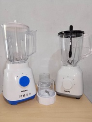 NEW ARRIVAL Philips HR2106 Blender Philips - Gelas Plastik - 6 Mata Pisau Anti Karat