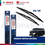 Bosch Wiper Blade Nissan NV350 / Caravan 2012 - present | Advantage | Clear | Aerotwin 22/16