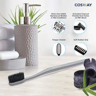 Cosway Xylin ProWhite Charcoal Embossed Toothbrush-Product of Korea