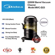 MIDEA ( MVC-D23) 2200 W BARREL VACUUM CLEANER .