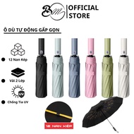 AJISAI Japanese 12-Slat Automatic Umbrella, Elegant New Model Anti-UV New Model Strong Steel SP41232