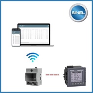 IOT GATEWAY SINEL MAVRO-DIN (MODBUS RG-385 READER) - SIM CARD 4G/WIFI ORIGINAL AND TRUSTED