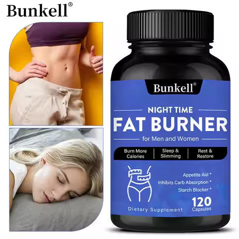 Nighttime Fat Burner - Helps Promote Metabolic Cleansing, Inhibits Fat Accumulation, and Appetite Co