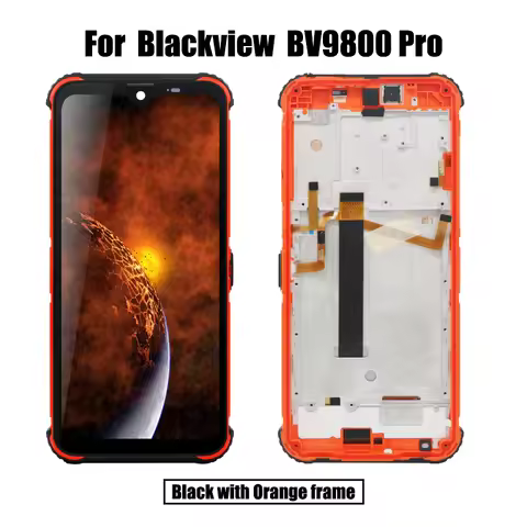 100% Original 6.3 inch For Blackview BV9800 Pro LCD&Touch Screen Digitizer BV9800 Pro with frame Dis