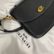 New Coach Black vintage Bag 復古黑色斜孭荔枝皮袋 Christmas gift/ present 聖誕禮物