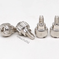 [Taiwan Shipment] Inch 6 #-32 Knurled Step Hand Screw Computer Case Locking Screw Manual Phillips Ad