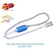 Aquarium Water Change Bottom Straw - Multi-Purpose Sediment Suction Tube - AQUARIUM WATER CHANGE