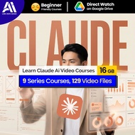 Learn Claude Ai Video Courses Bundle - 9 Series Claude Ai Video Lesson, 11 Set Combo Claude Ai Video