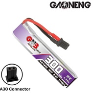 Gaoneng GNB 3.8HV 300mAh 60C 1S Lipo Battery with A30 Connector (compatible with BT2.0 connector) GN