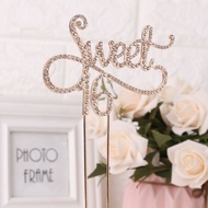 be> Sweet 16 Cake Topper 16th Birthday Party Themes With Rhinestone Decoration Anniversary Supplies