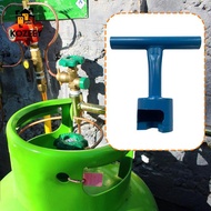 KOZEEY Heavy Duty Gas Valve Wrench Anti Slip Handle Can Opener Tool for 5kg Liquefied Gas Cylinder U