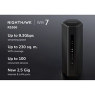 NETGEAR Nighthawk BE9300 (RS300) Tri-Band 2.5G WiFi 7 Router