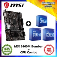 MSI B460M Bomber Motherboard With CPU Combo