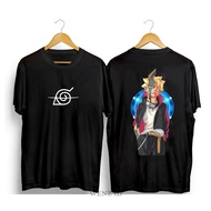 Kaos Distro Pria Desain Boruto mode karma atasan Retro Keren dan Simbol Klan oksuki Tshirt  Anime le