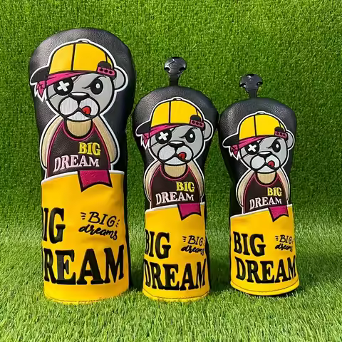 Cross-border Hot Deal Golf Club Cover Protector Cover No. 1 Wood 3/5 Wood UT Wood Cover Club Cover P