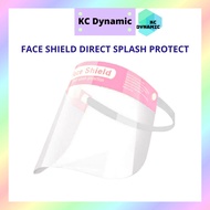 Face Shield Direct Splash Protection Effectively Decrease Splatter Curved Screen Design Easy to Deal with Splash