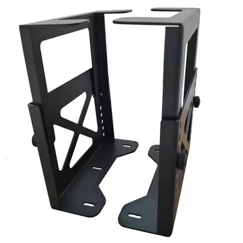 AF91-Adjustable Under Desk PC Or NAS Mount Bracket Holder Compatible With NAS,CPU,UPS,Small Form Fac