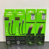 Oraimo OCD 114CC Data Charger Cable 60W 5V 3A Super Fast Charging Type C to C