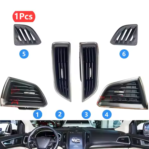 Ruili406 Air Conditioning Outlet Dashboard Vent defrost Nozzle For Ford EDGE 2015 2016 2017 2018 ET4