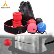 Hawinde Boxing Reflex Ball Headband Reflex Punching Fight Ball Improve Hand Eye Coordination for Exercise Fitness Home Gym Kids Adults
