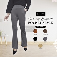 𝐐𝐀𝐘𝐑𝐀𝐀 Seluar Slack Botcut Slimfit Free Size  / Palazzo Casual Long Pants slack pants