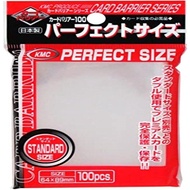 【Direct from Japan】KMC Perfect Size Sleeves Standard Sized Card Sleeves 100ct×5 64x89mmMade in Japan