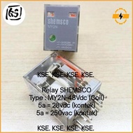 Relay My2N-48Vdc Shemsco. 5A/28Vdc - 5A/250Vac Special Price