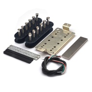 [Pickup DIY Kits] Alnico 5 Humbucker Pickup Kits- Alnico 5/Plastic Bobbin/ Hexagon Adjustable Pole P