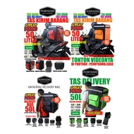 SHIPPING BAG 50 LITER Food Delivery Bag MANY COLOREDpilihan