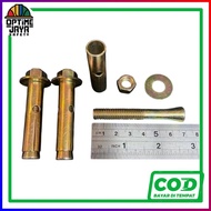 Dynabolt Concrete Bolt - Rubber Ramp Bolt 8mm x 7cm