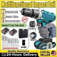Malaysia Spot Hight Quliaty 388VF 3-In-1Cordless Electric Drill Protable Electric Screwdriver Set 2 