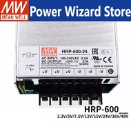 HRP-600  HRP-600-12  12V  53A   MEAN WELL 600W  Single output with PFC function switching power supp