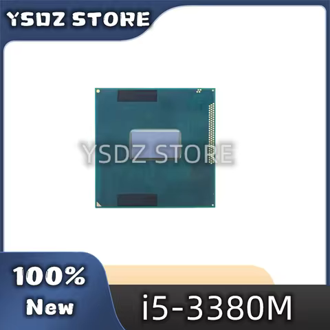 1PCS used perfect test intel core i5-3380M SR0X7 i5 3380M SROX7 2.9GHz Dual-Core Quad-Thread Laptop 