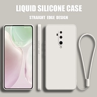 เคสโทรศัพท์ เคส OnePlus 7T 7 Pro Case เคสกันกระแทกซิลิโคนเหลวแบบเต็มรูปแบบต้นฉบับสี่เหลี่ยมจัตุรัสตัวป้องกันกล้องด้านหลัง