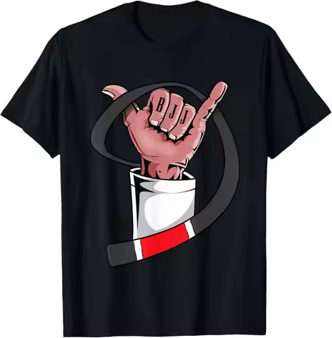 Cool BJJ Black Belt Gift | Brazilian Jiu Jitsu, Martial Arts T-Shirt Casual Tee Streetwear Clothing 