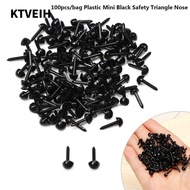 KTVEIH 100pcs/bag Safety Triangle Noses Accessories Plastic Mini 4.5X5.5MM