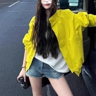 Chubby Meiyi Windproof Jacket Zipper Windbreaker Medium Large Size S-3XL American Loose Stand-Up Col