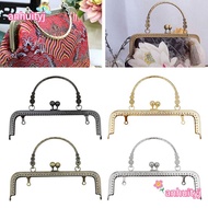 AHTY Purse Frame Kiss Clasp Metal Bag Clasps Handle Bag Accessories DIY Craft Bag Making Bag Kiss Cl
