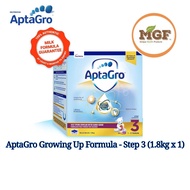 AptaGro Growing Up Formula (Step 3) 1.8kg x 1 Exp 09/2023