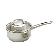 German WMF WMF Collier 16cm1.5l Stainless Steel Milk Pot Soup Pot Stew-Pan with Glass Pot Lid