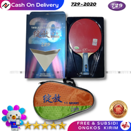 Bet Tenis Meja Bat Pingpong Friendship 729 2020 Bloom Carbon Crystal Blade 729 Very 6 Star Super Col