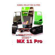 MX 11 Pro H4 Lamp Relay Set MX 11 Professional H4 Lamp Relay Cable/ 1 set
