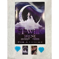 Irene I Will Concert Photocard Poster Red Velvet