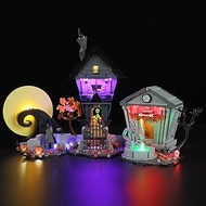LIGHTAILING Tim Burton Model Lights Set for Lego-21351 Nightmare Before Christmas Disney Model - NOT