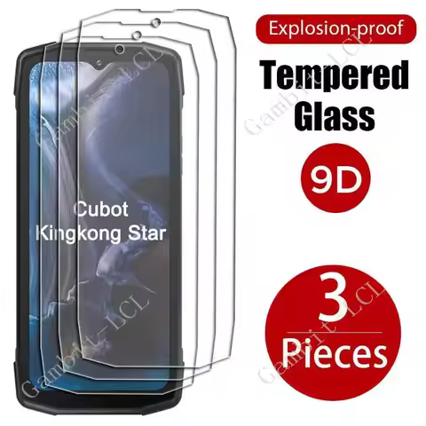 3PCS For Cubot KingKong Star Tempered Glass Protective KingKongStar King Kong CubotKingKong 6.78" Sc