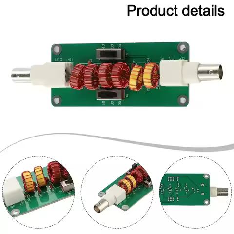 Audio Supplies Low Pass Filter 20m30m40mCW SSB LPF Frequency 7MHz 10MHz 14MHz Test Measurement Tool 