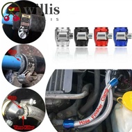 WILLIS Car Water Hose Clamp Oil Fuel Hose An6 Connectors Trimmer Hose End Cover Hex Finishers Car Fuel Pipe Clip